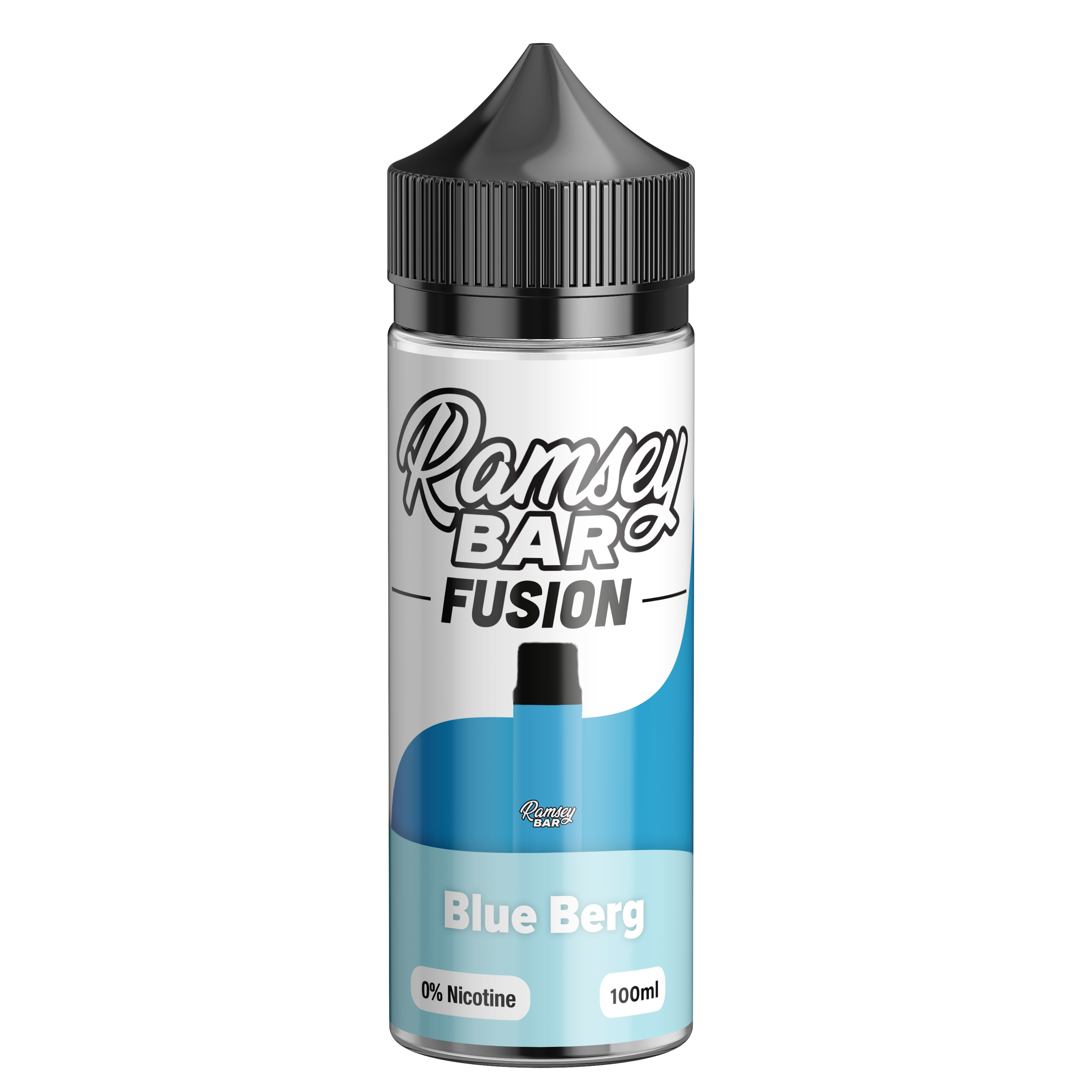 Ramsey Bar Fusion Blue Berg 100ml Short Fill E-Liquid