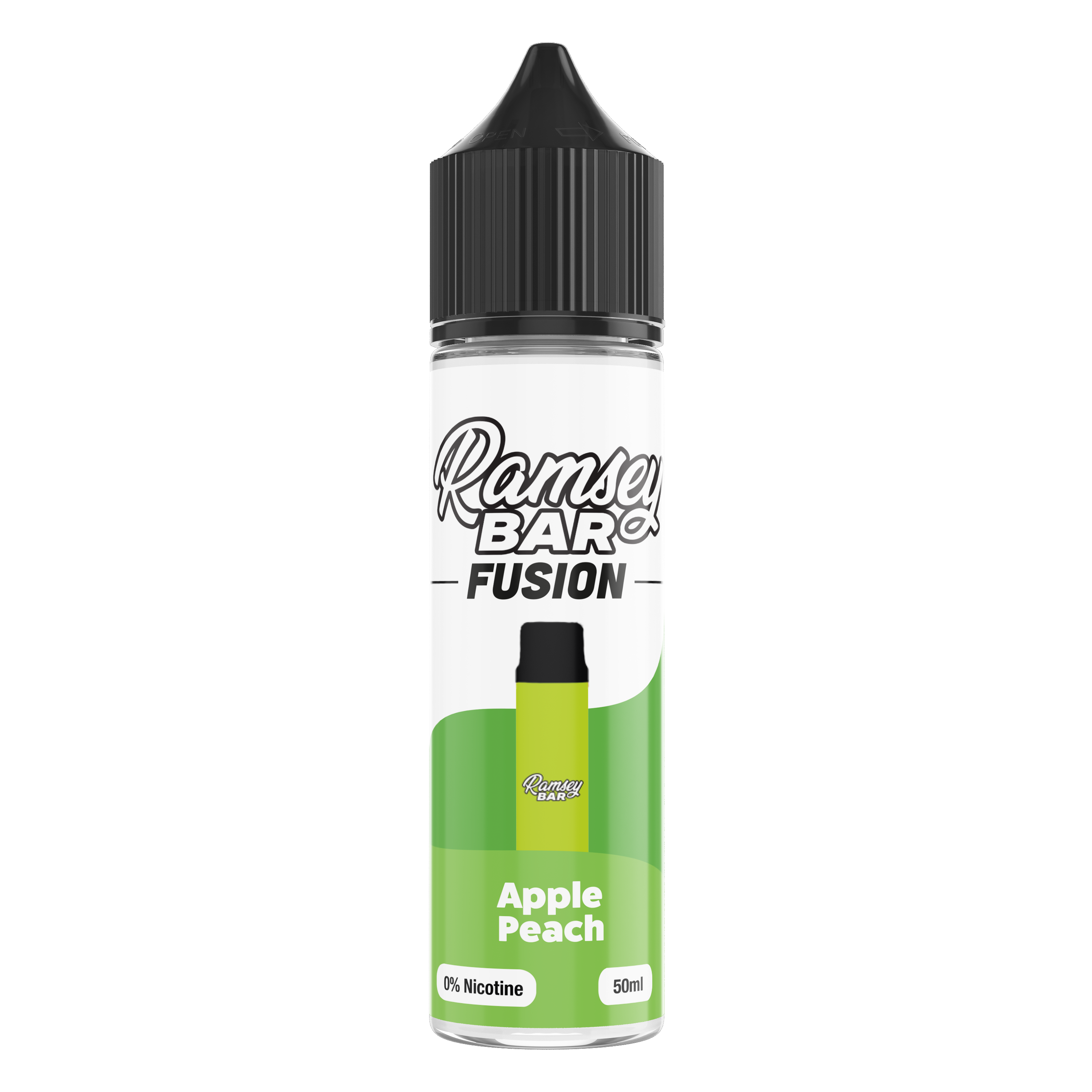 Apple Peach E-Liquid by Ramsey E-Liquids - Short Fills UK