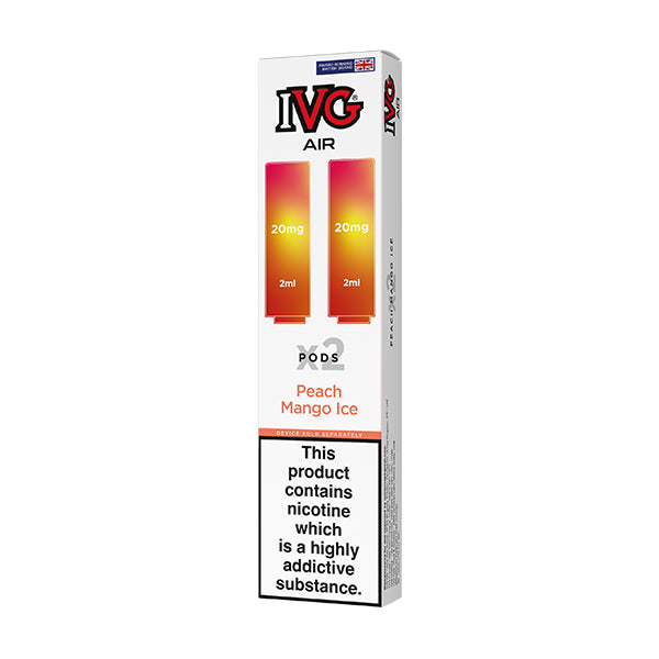 IVG Air Pods 2ml/2packs - Peach Mango Ice