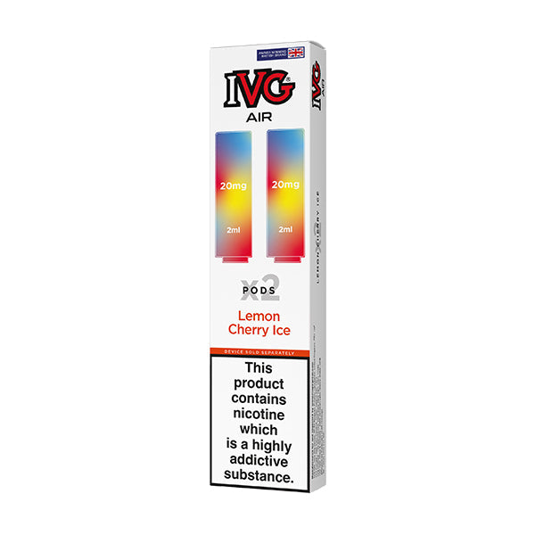 IVG Air Pods 2ml/2packs - Lemon Cherry Passionfruit