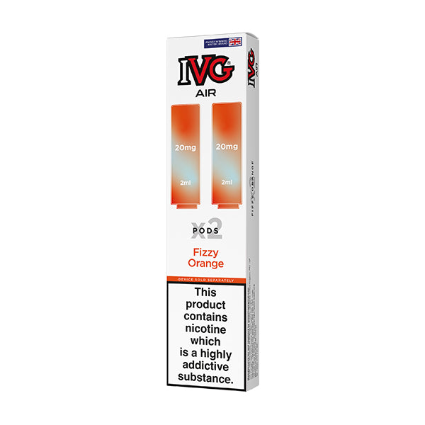 IVG Air Pods 2ml/2packs - Fizzy Orange