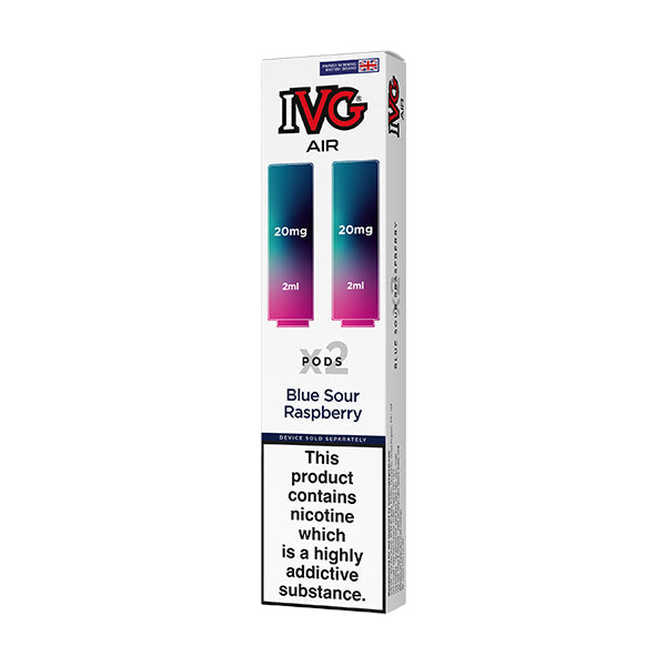 IVG Air Pods 2ml/2packs - Blue Sour Raspberry
