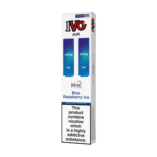 IVG Air Pods 2ml/2packs - Blue Raspberry Ice