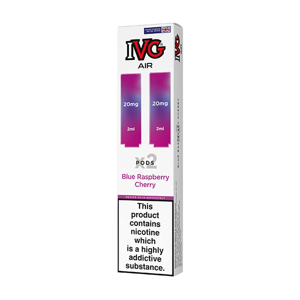 IVG Air Pods 2ml/2packs - Blue Raspberry Cherry