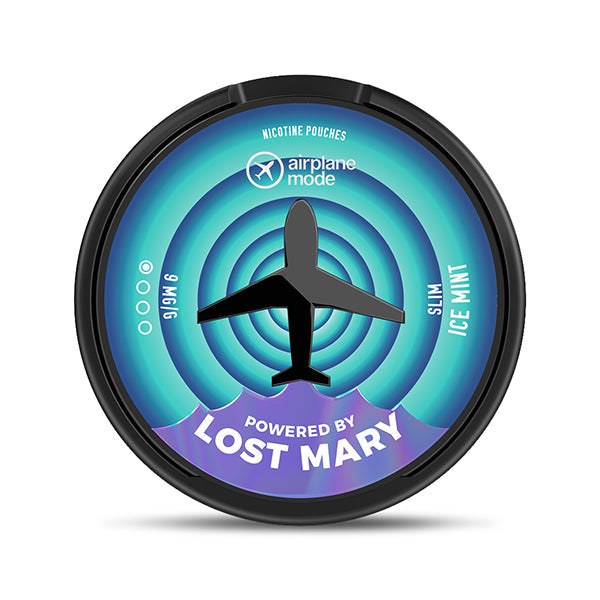 Lost Mary Airplane Mode Ice Mint Nicotine Pouches - 9mg