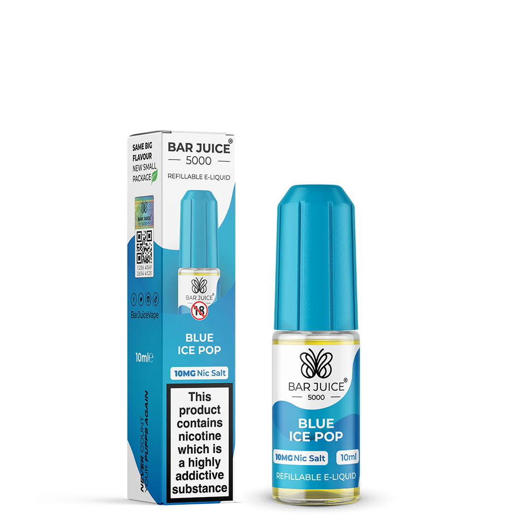 Blue Ice Pop Nic Salt by Bar Juice 5000 - 10mg