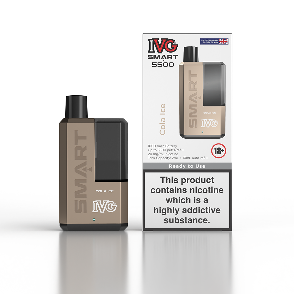 IVG Smart 5500 Disposable Vape Device - Cola Ice