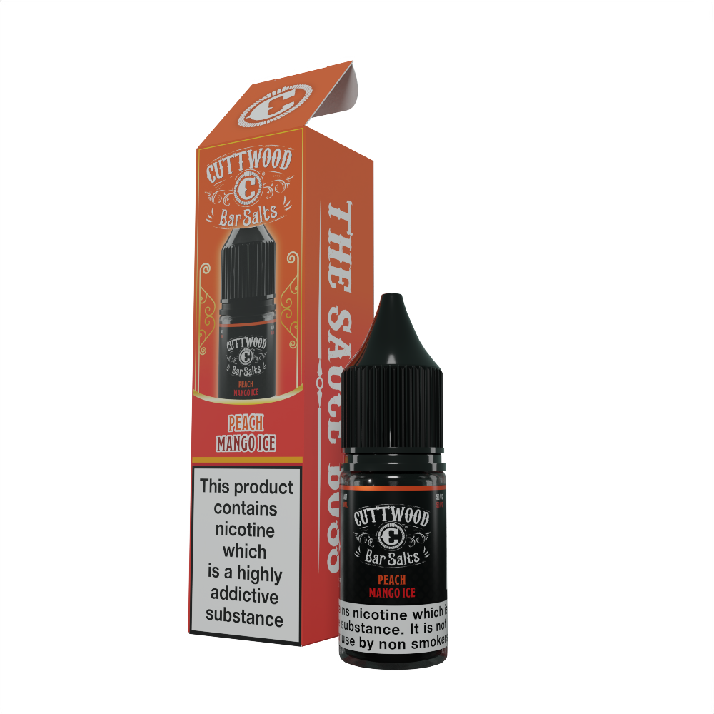 Peach Mango Ice Nic Salt by Cuttwood - Nic Salts UK