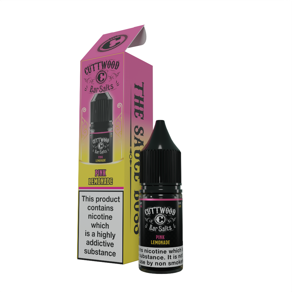 Pink Lemonade Nic Salt by Cuttwood - Nic Salts UK