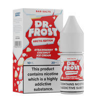 Dr Frost Arctic Strawberry Coconut Ice Cream 10ml Nic Salt