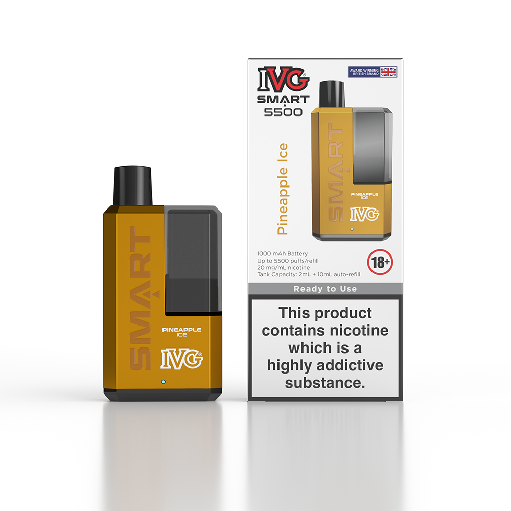 IVG Smart 5500 Disposable Vape Device - Pineapple Ice