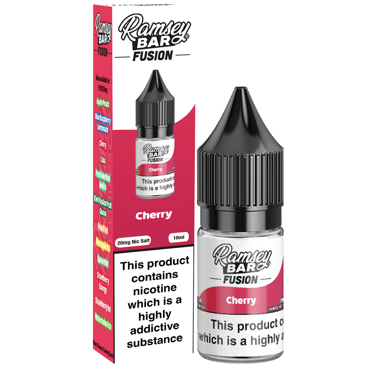 Cherry Nic Salt by Ramsey E-Liquids - Nic Salts UK