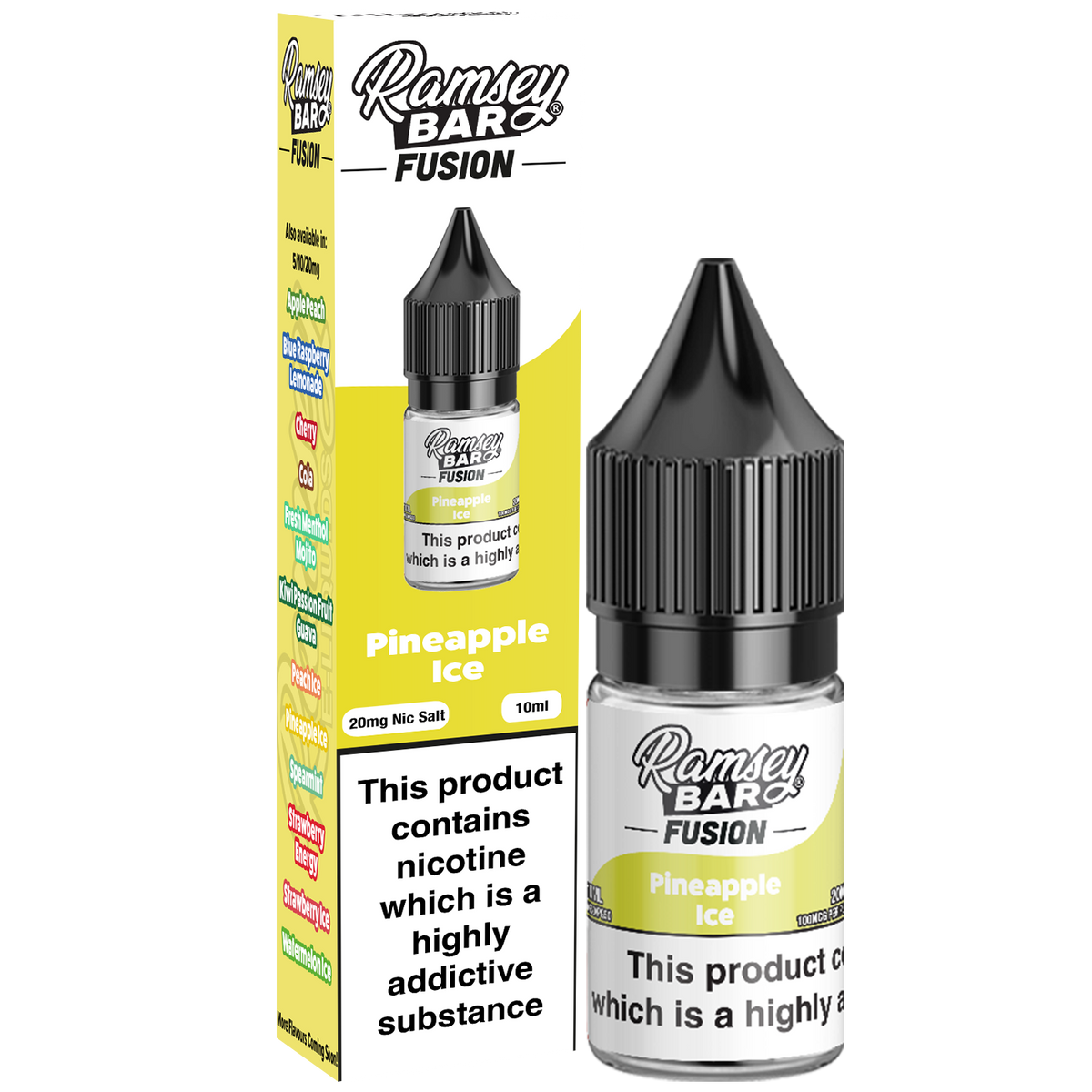 Pineapple Ice Nic Salt by Ramsey E-Liquids - Nic Salts UK