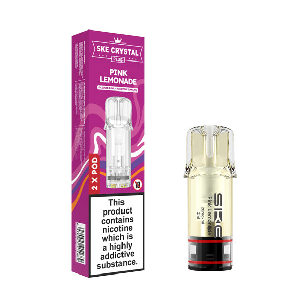 SKE Crystal Plus Prefilled Pods - Pink Lemonade