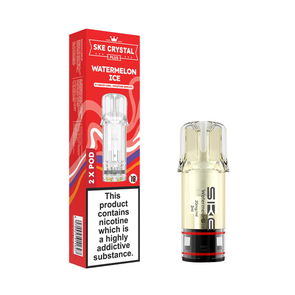 SKE Crystal Plus Prefilled Pods - Watermelon Ice