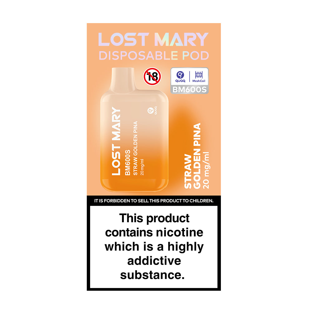 Lost Mary BM600S Disposable Vape Device