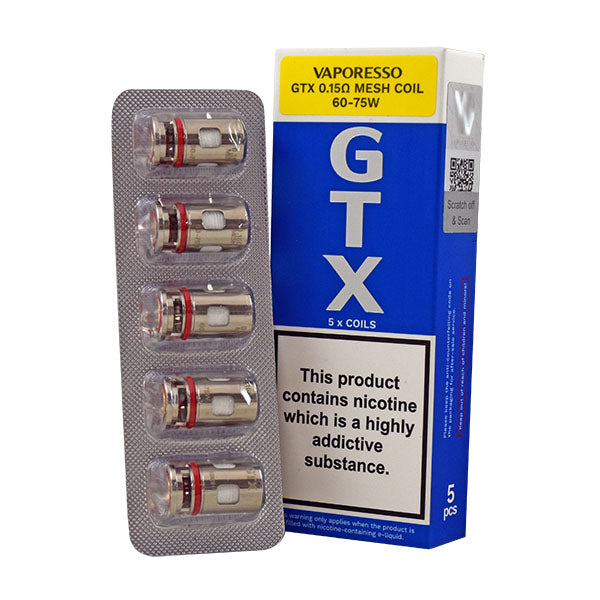Vaporesso GTX Mesh Coil 5pcs - Mesh 0.15ohm