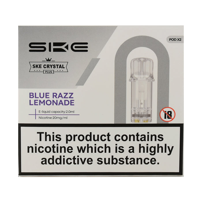 SKE Crystal Plus Prefilled Pods - Blue Razz Lemonade