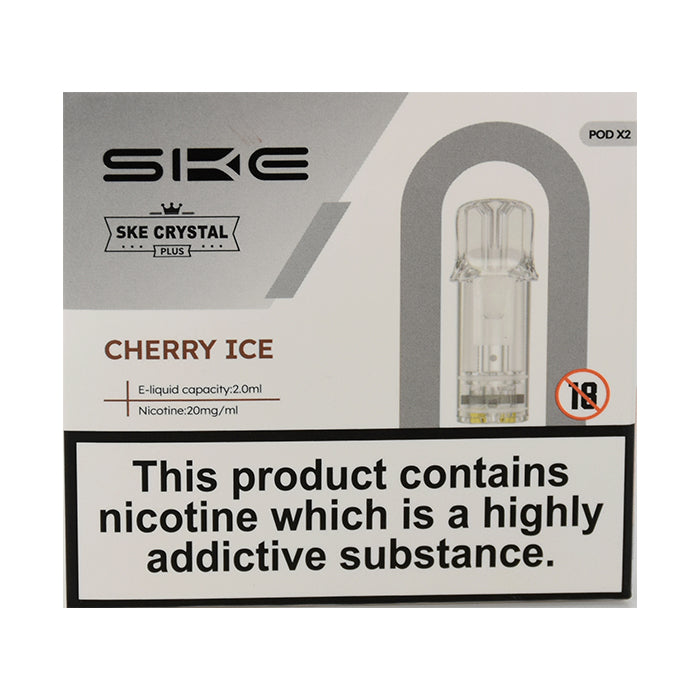 SKE Crystal Plus Prefilled Pods - Cherry Ice
