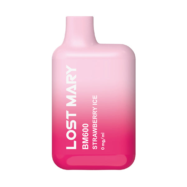 Lost Mary BM600 Disposable (0mg) - Strawberry Ice