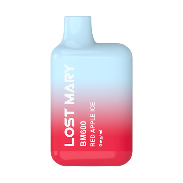 Lost Mary BM600 Disposable (0mg) - Red Apple Ice