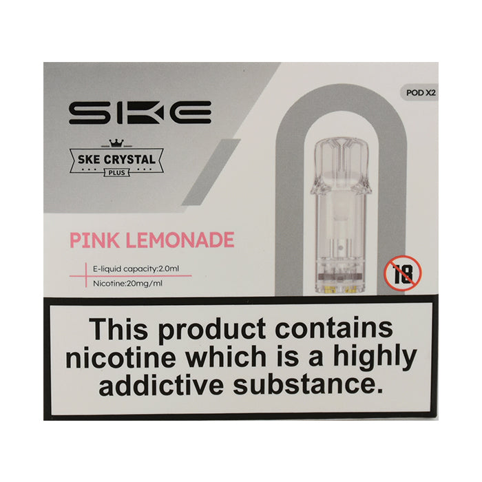SKE Crystal Plus Prefilled Pods - Pink Lemonade