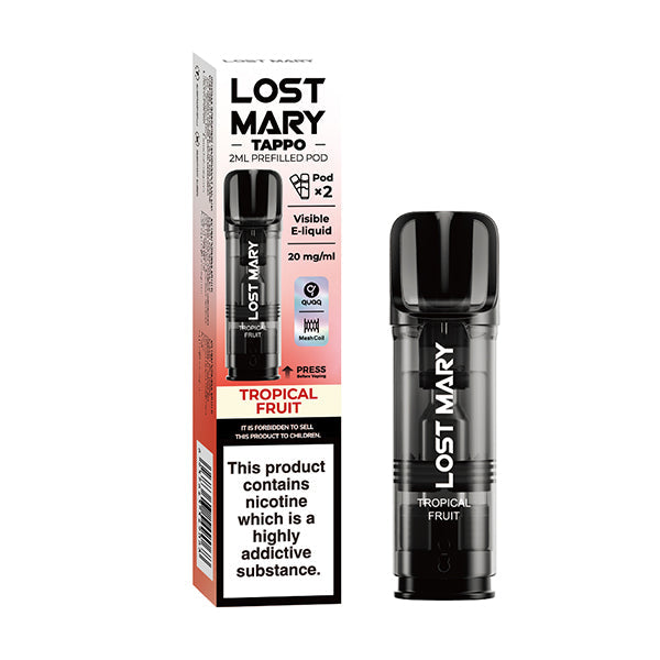 Lost Mary Tappo Prefilled Pods 2 Pack - Tropical Fruit