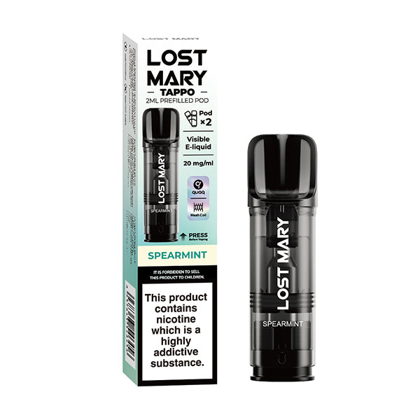 Lost Mary Tappo Prefilled Pods 2 Pack - Spearmint