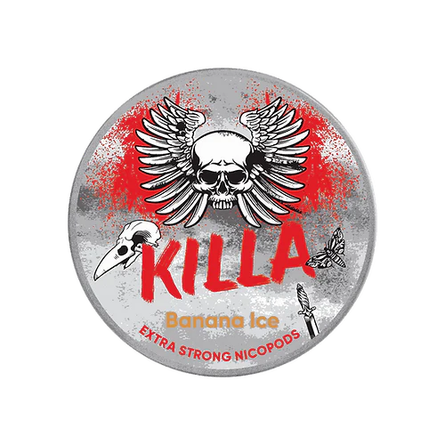 KILLA Banana Ice Snus - Nicotine Pouches