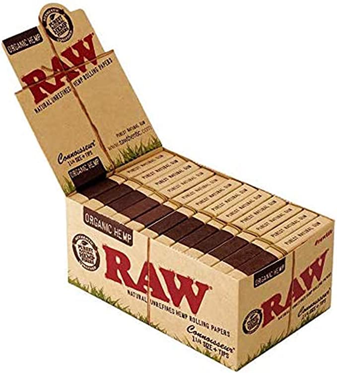 RAW Organic Connoisseur King Size Slim Rolling Papers (50pcs)