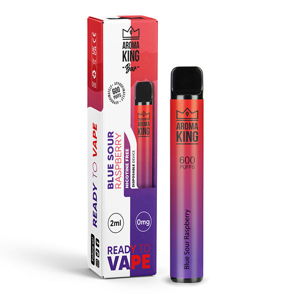 Aroma King Disposable Vape Device - Blue Sour Raspberry - 0mg
