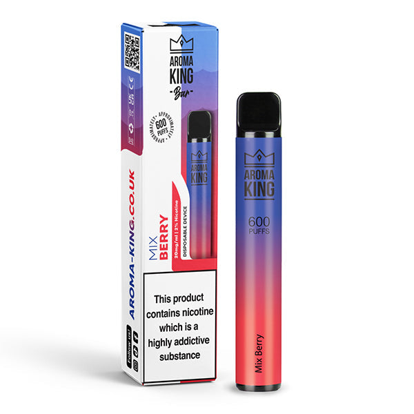 Aroma King Disposable Vape Device - Lychee Ice - 0mg