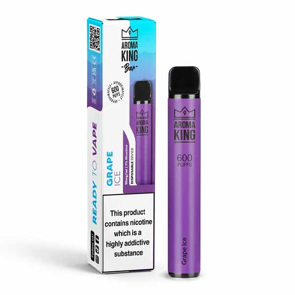Aroma King Grape Ice Disposable Vape