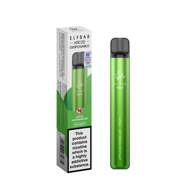 Elf Bar 600 V2 Disposable Vape 20mg