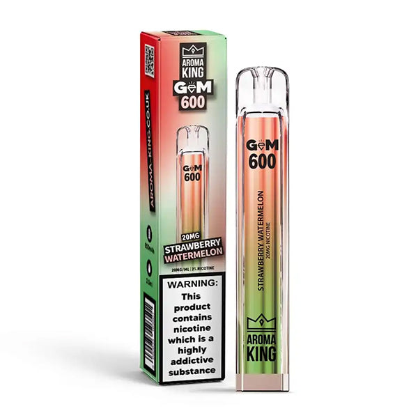 Aroma King Gem 600 Disposable Vape Device - Vimto