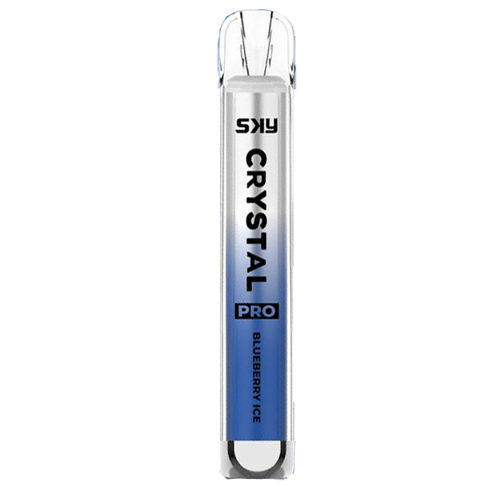 The Crystal Bar Pro Disposable Vape Device - Blueberry Ice
