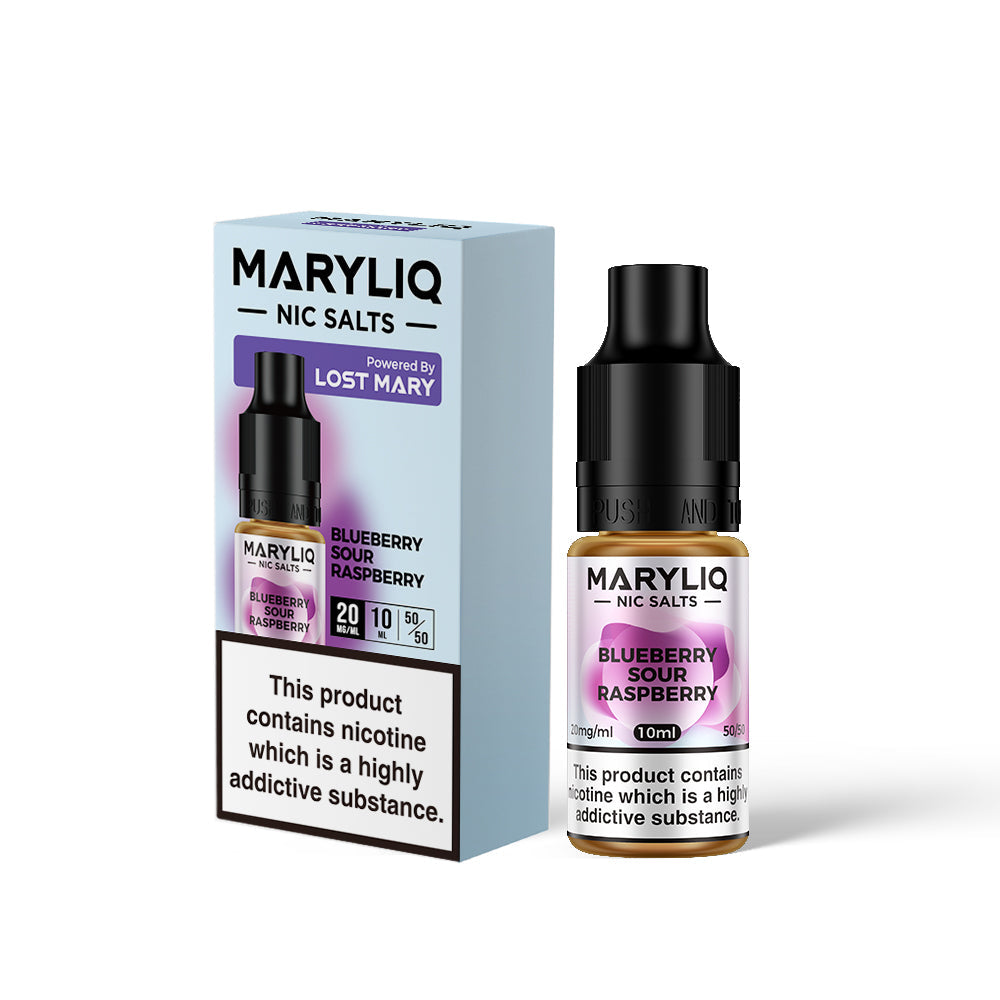 Lost Mary Maryliq Blueberry Sour Raspberry Nic Salt 10ml