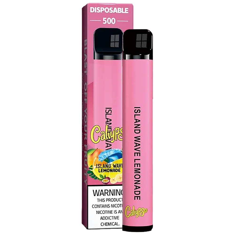Calypso Bar 600 Disposable Pod Device (Short Date/Out of Date) - Island Wave Lemonade