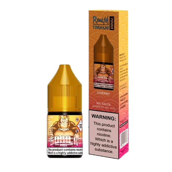 RandM 7000 Cherry 10ml Nic Salt 10mg