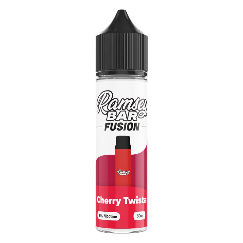 Ramsey Bar Fusion Cherry Twista 50ml Short Fill E-Liquid