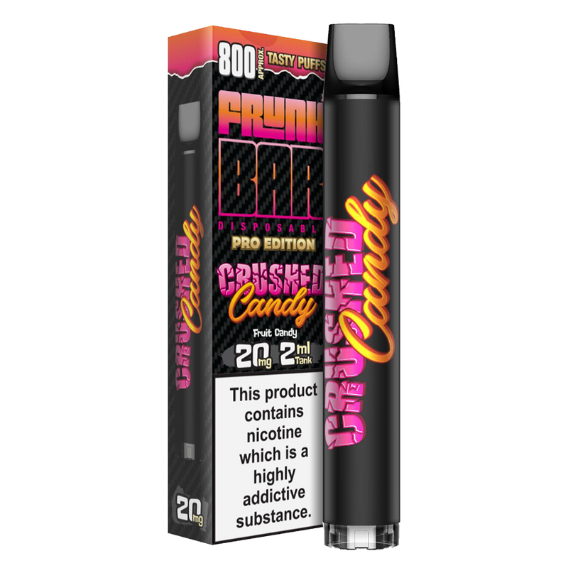 Frunk Bar Pro Crushed Candy Disposable Vape Device 20mg