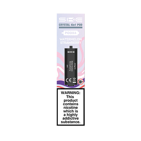 SKE Crystal 4in1 Prefilled Pods 2ml - Watermelon Strawberry