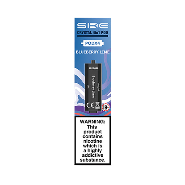 SKE Crystal 4in1 Prefilled Pods 2ml - Blueberry Lime