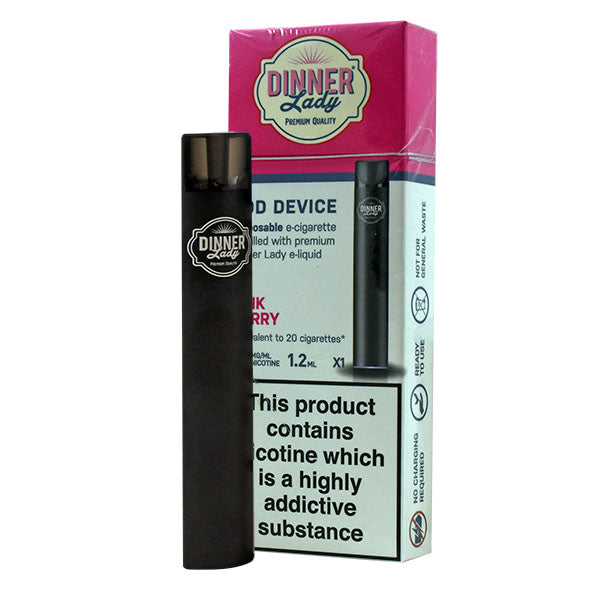 Dinner Lady Pink Berry Disposable POD Device 20mg