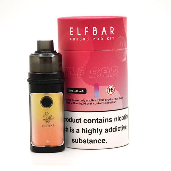 Elf Bar FB1000 Pod Vape Kit 1000mAh - Sunset Yellow