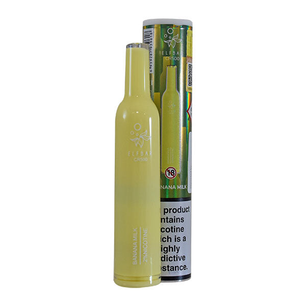 Elf Bar CR500 Banana Milk Disposable Vape Device