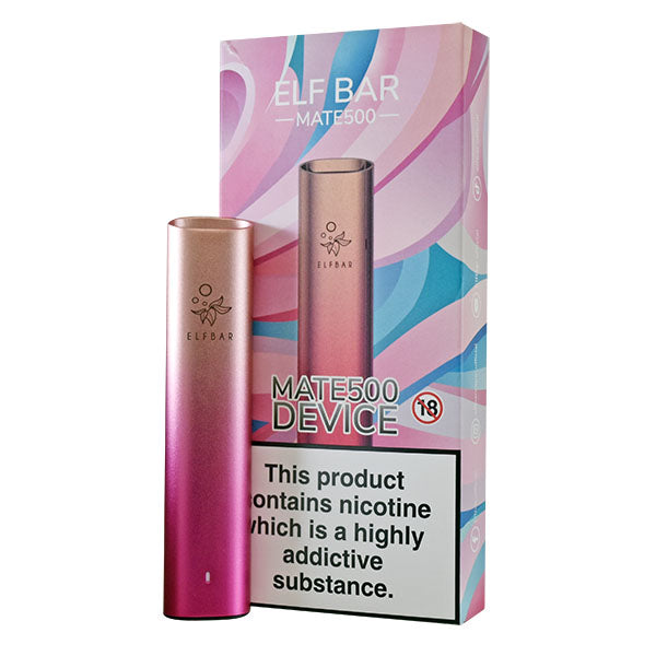Elf Bar Mate500 Pod Vape Kit - Aurora Pink