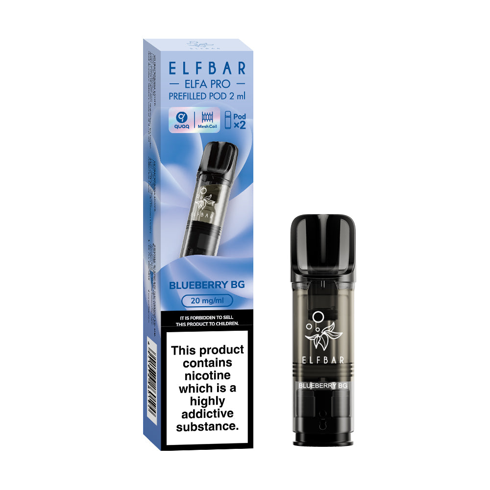 Elf Bar Elfa Pro Prefilled Pods 2pcs - Blueberry - Single