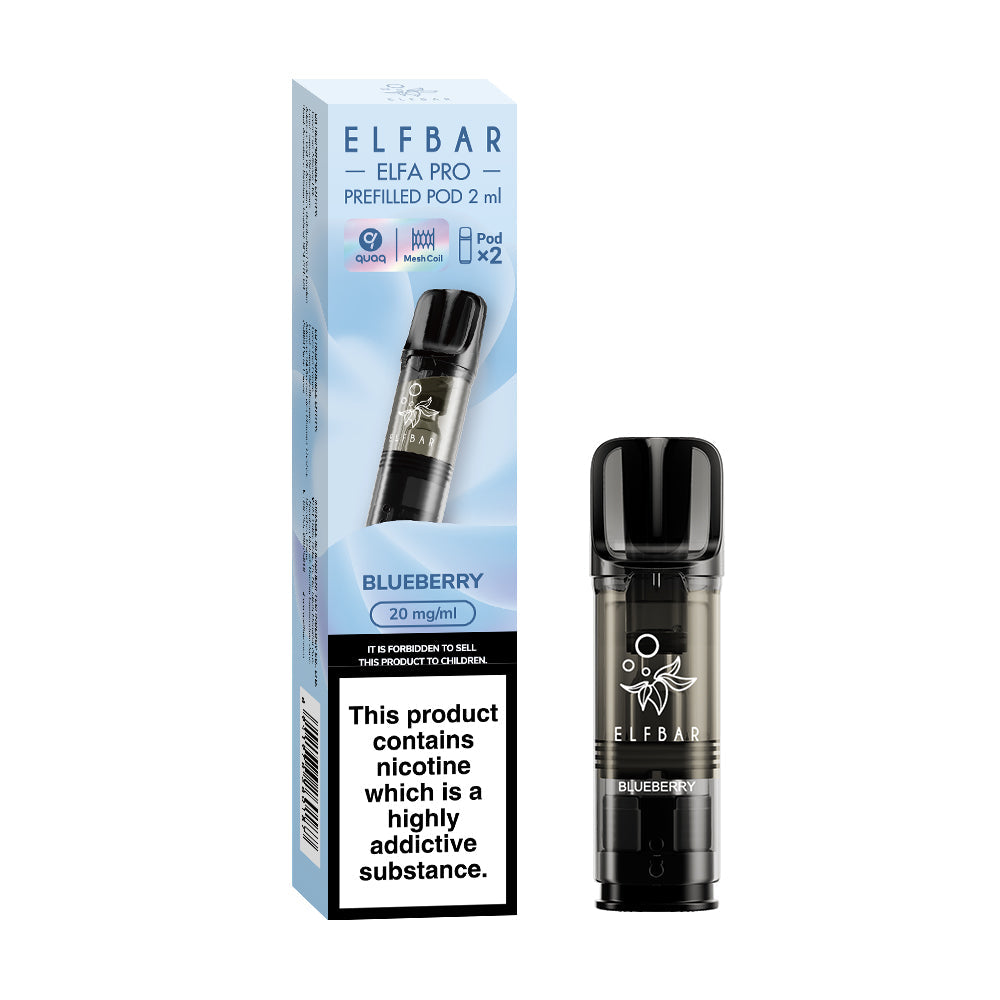 Elf Bar Elfa Pro Prefilled Pods 2pcs - Blueberry BG - Single