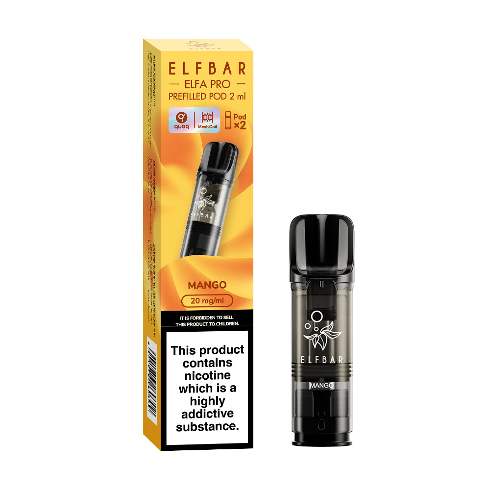 Elf Bar Elfa Pro Prefilled Pods 2pcs - Mango - Single